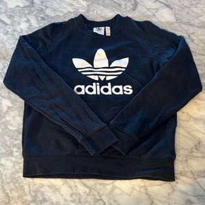 Adidas Men's black Crewneck Sweater size small